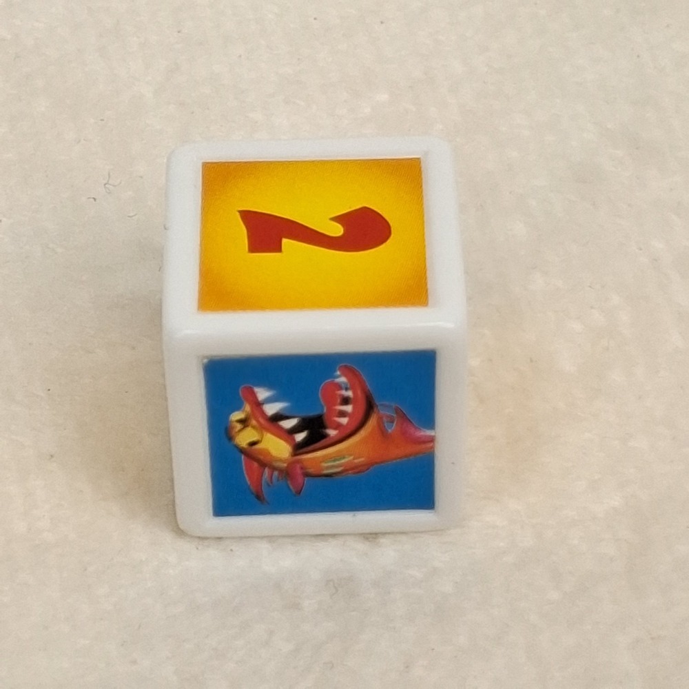 Piranha Panic Game Replacement Parts Game Dice Fish 2005 Original